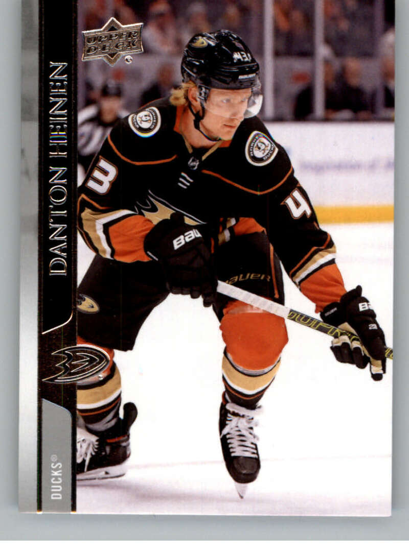 2020-21 Upper Deck Hockey #2 Danton Heinen Anaheim Ducks Image 1