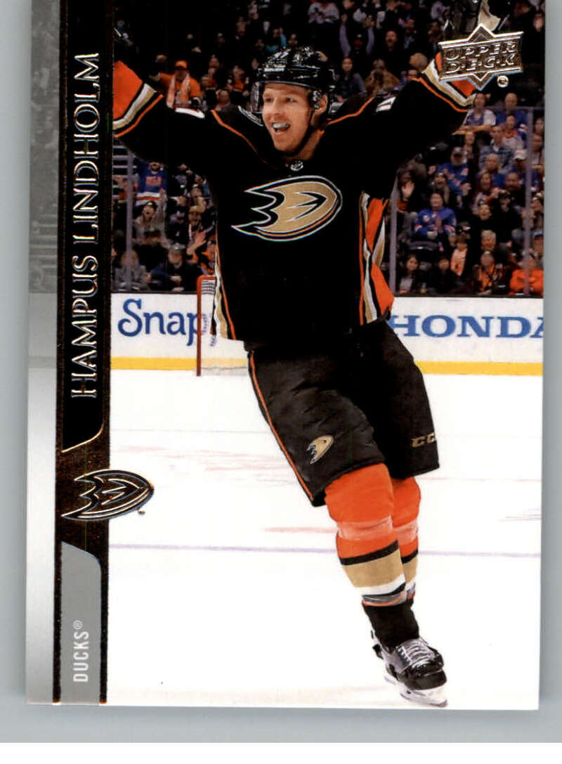 2020-21 Upper Deck Hockey #3 Hampus Lindholm Anaheim Ducks Image 1