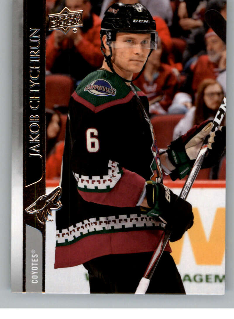 2020-21 Upper Deck Hockey #7 Jakob Chychrun Arizona Coyotes Image 1