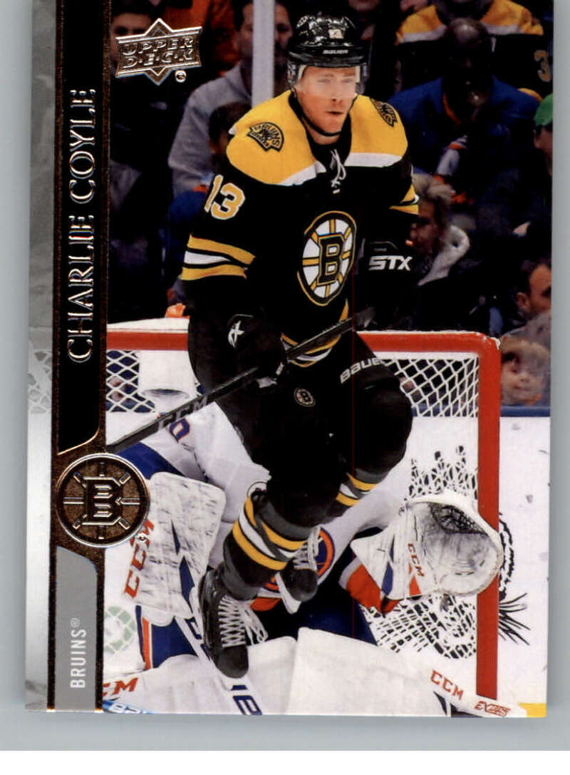 2020-21 Upper Deck Hockey #15 Charlie Coyle Boston Bruins Image 1