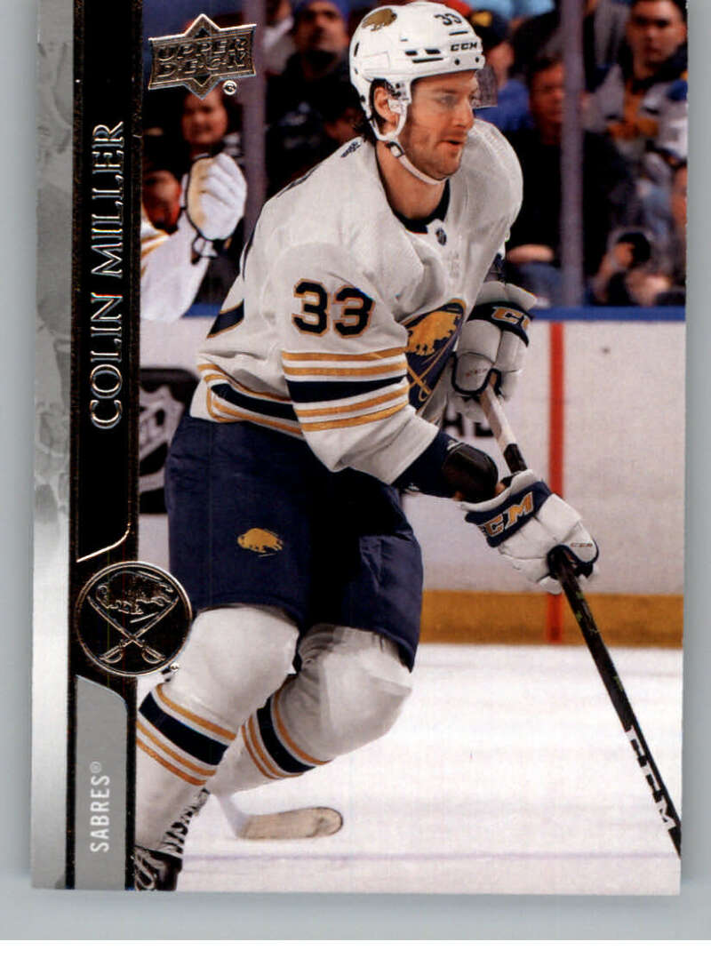2020-21 Upper Deck Hockey #24 Colin Miller Buffalo Sabres Image 1