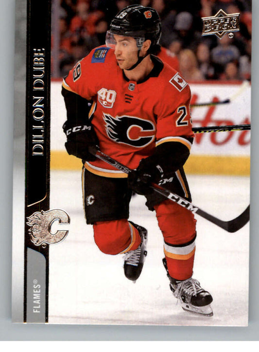 2020-21 Upper Deck Hockey #27 Dillon Dube  Calgary Flames  Image 1