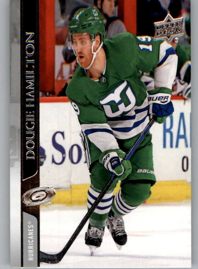 2020-21 Upper Deck Hockey #32 Dougie Hamilton Carolina Hurricanes Image 1