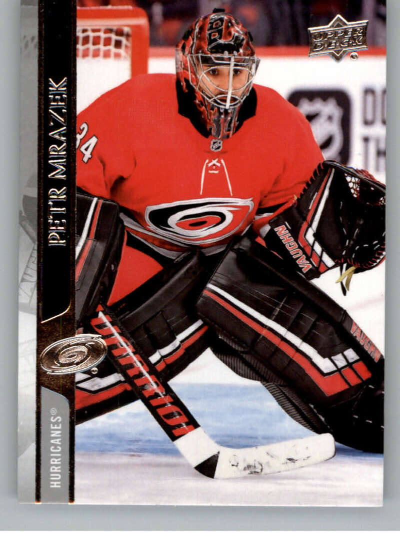 2020-21 Upper Deck Hockey #33 Petr Mrazek Carolina Hurricanes Image 1