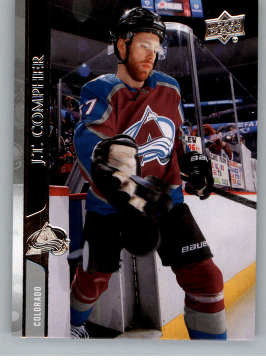 2020-21 Upper Deck Hockey #45 J.T. Compher  Colorado Avalanche  Image 1