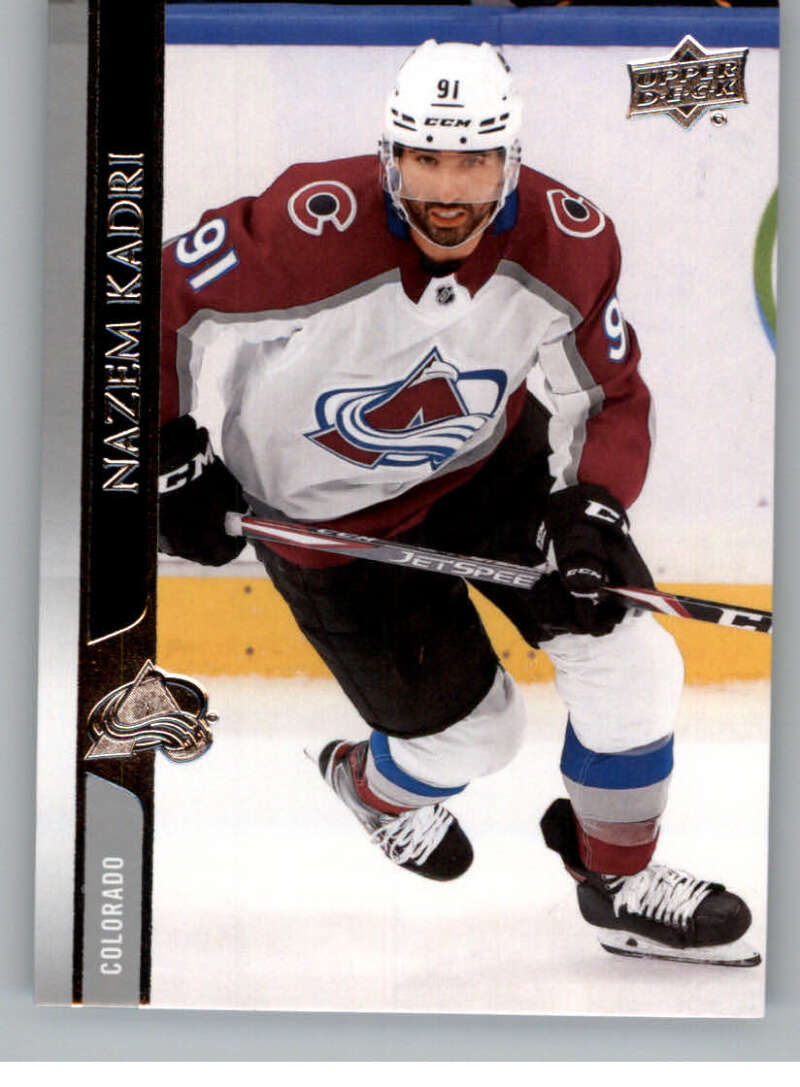 2020-21 Upper Deck Hockey #49 Nazem Kadri Colorado Avalanche Image 1