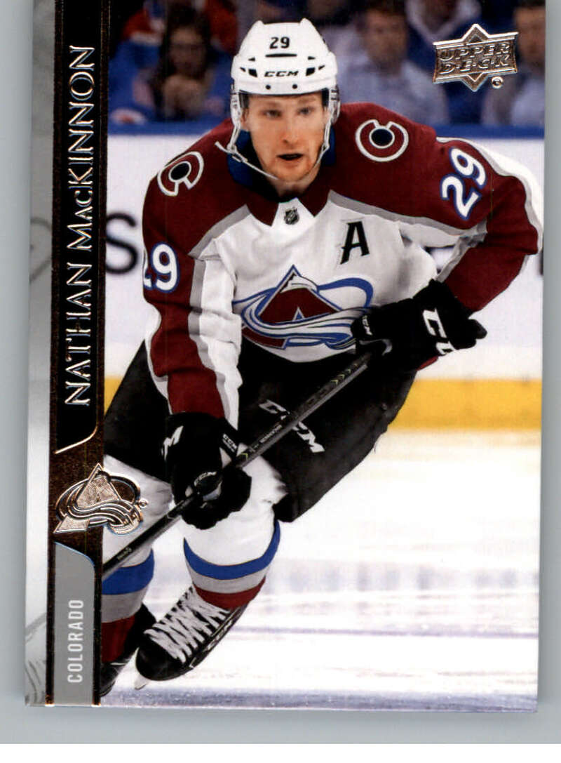 2020-21 Upper Deck Hockey #51 Nathan MacKinnon Colorado Avalanche Image 1