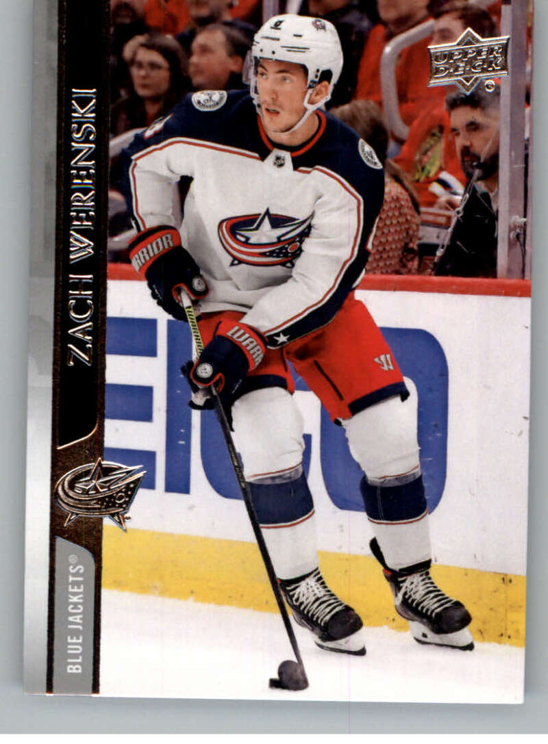 2020-21 Upper Deck Hockey #57 Zach Werenski Columbus Blue Jackets Image 1