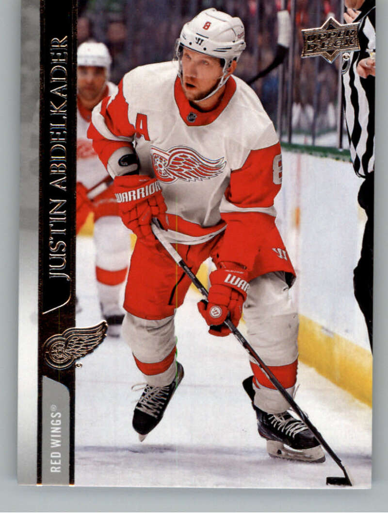 2020-21 Upper Deck Hockey #64 Justin Abdelkader Detroit Red Wings Image 1