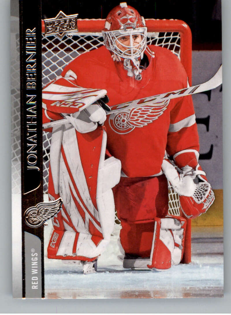 2020-21 Upper Deck Hockey #65 Jonathan Bernier Detroit Red Wings Image 1