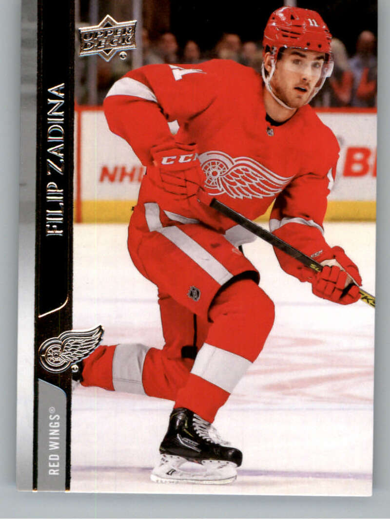 2020-21 Upper Deck Hockey #69 Filip Zadina Detroit Red Wings Image 1