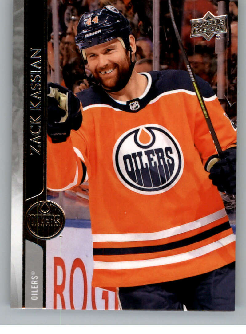 2020-21 Upper Deck Hockey #70 Zack Kassian Edmonton Oilers Image 1