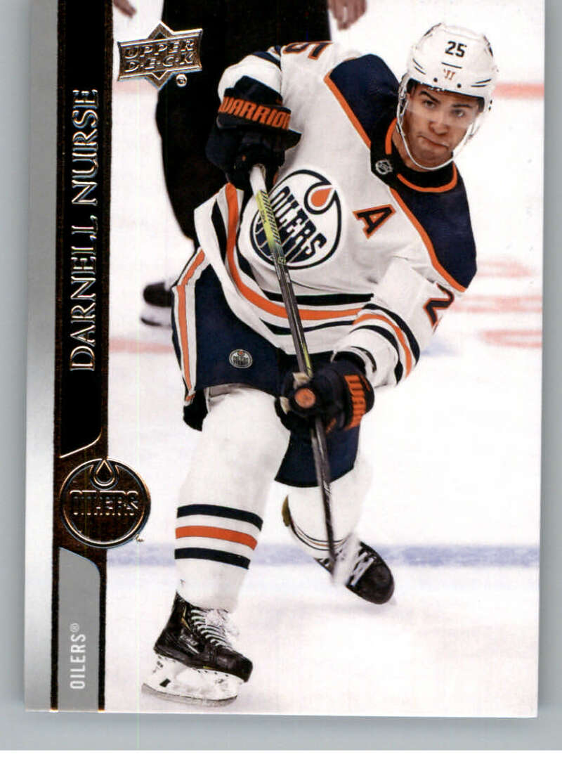 2020-21 Upper Deck Hockey #75 Darnell Nurse Edmonton Oilers Image 1