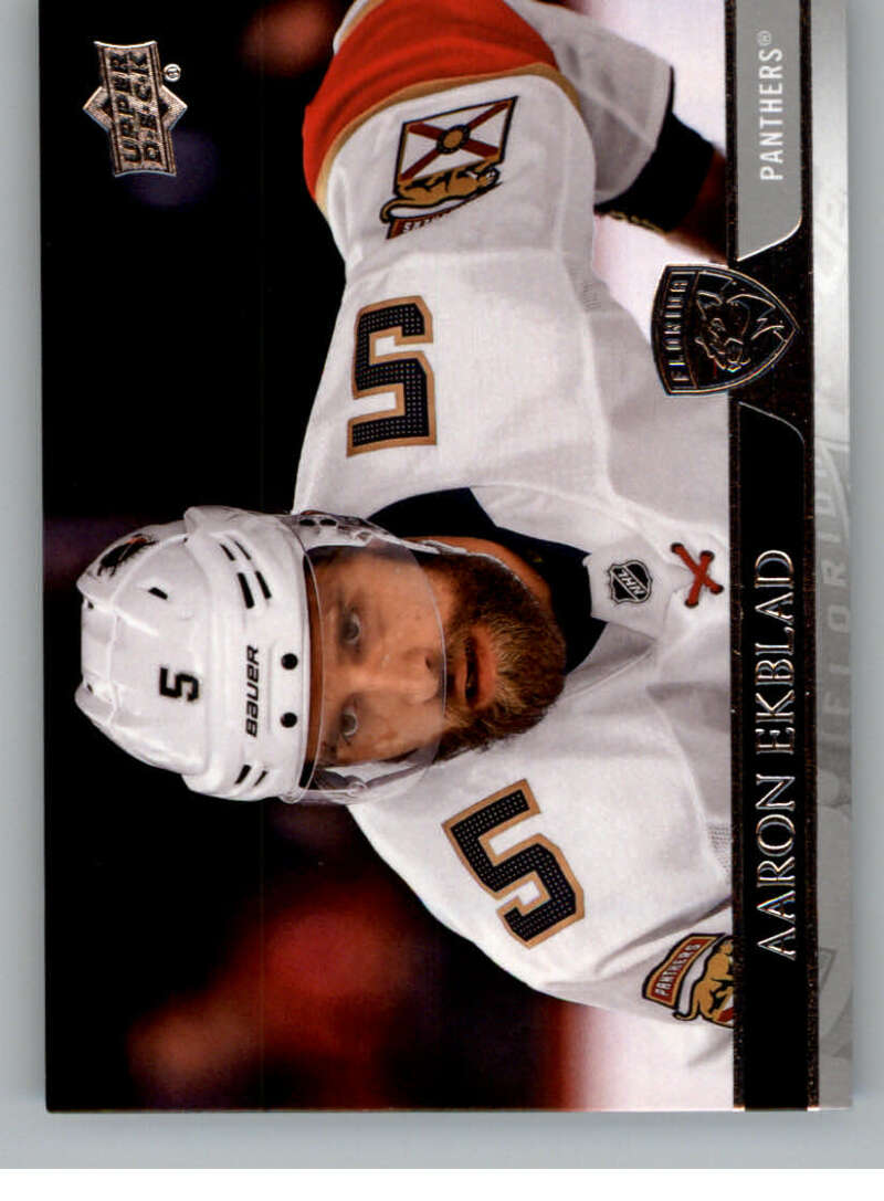 2020-21 Upper Deck Hockey #80 Aaron Ekblad Florida Panthers Image 1