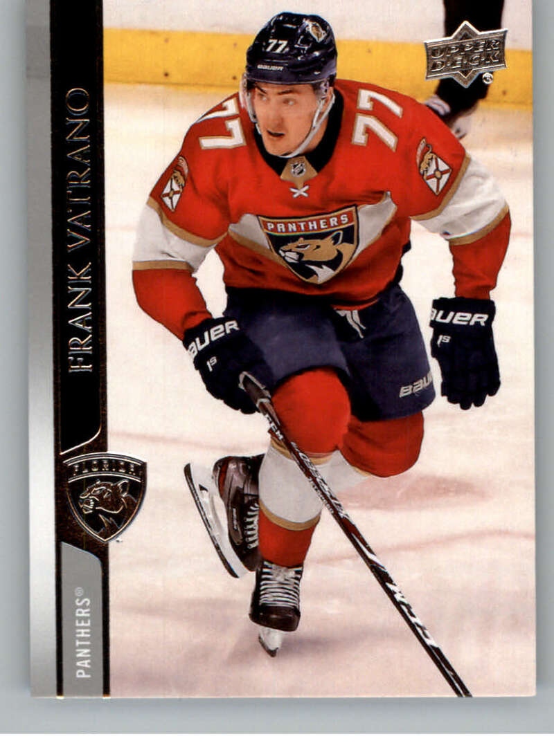 2020-21 Upper Deck Hockey #82 Frank Vatrano Florida Panthers Image 1