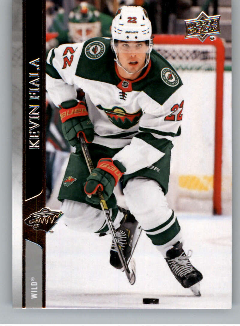 2020-21 Upper Deck Hockey #89 Kevin Fiala Minnesota Wild Image 1