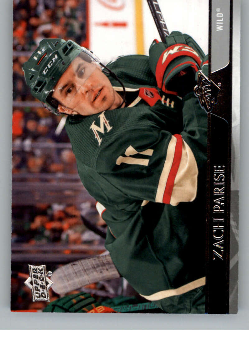 2020-21 Upper Deck Hockey #90 Zach Parise Minnesota Wild Image 1