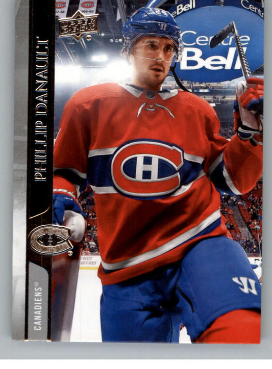 2020-21 Upper Deck Hockey #95 Phillip Danault  Montreal Canadiens  Image 1