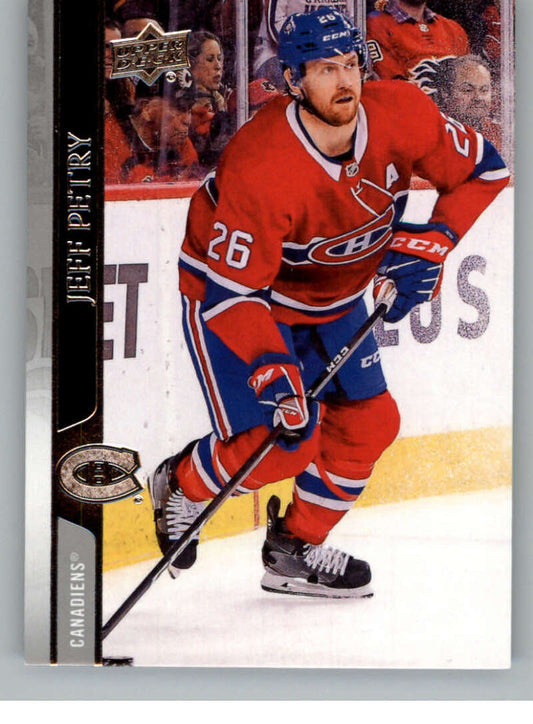 2020-21 Upper Deck Hockey #98 Jeff Petry  Montreal Canadiens  Image 1
