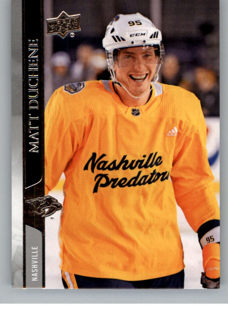 2020-21 Upper Deck Hockey #102 Matt Duchene Nashville Predators Image 1