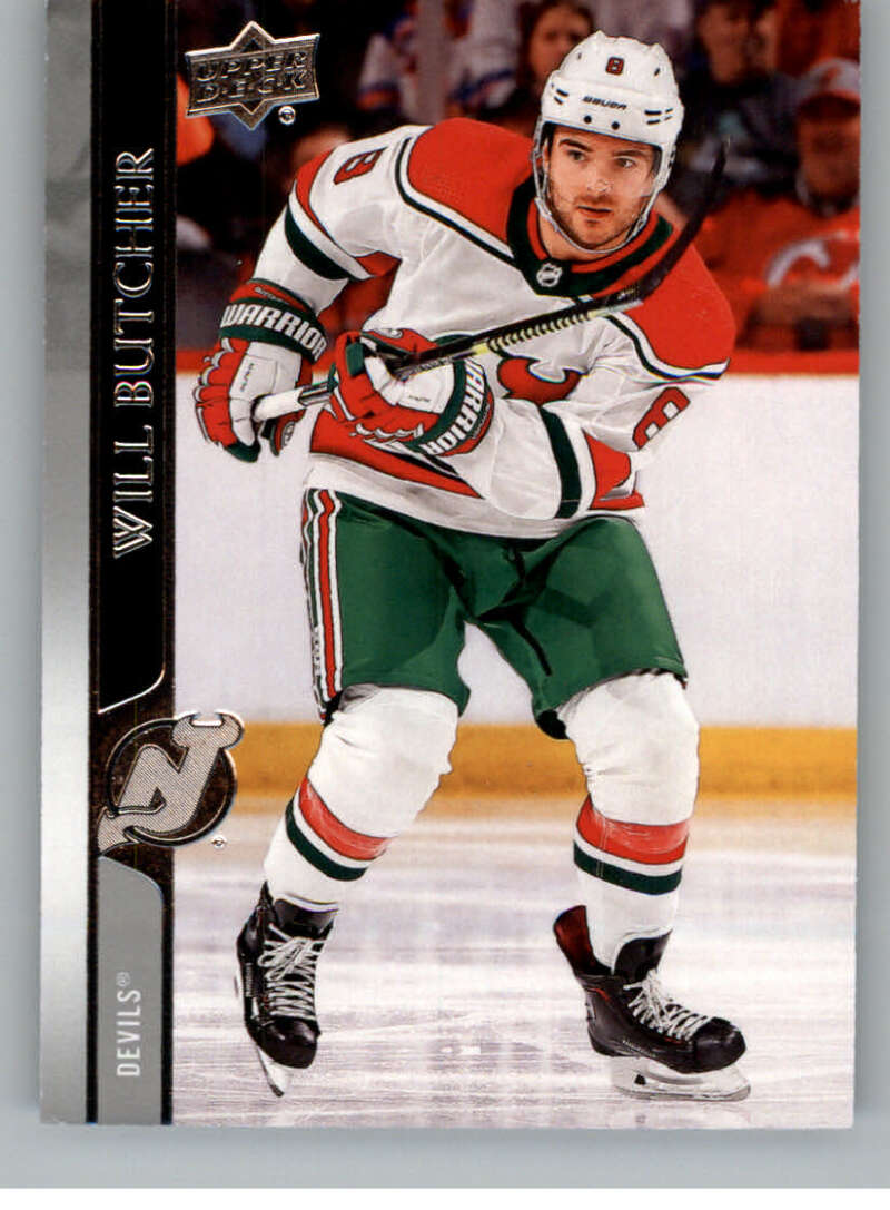 2020-21 Upper Deck Hockey #108 Will Butcher New Jersey Devils Image 1