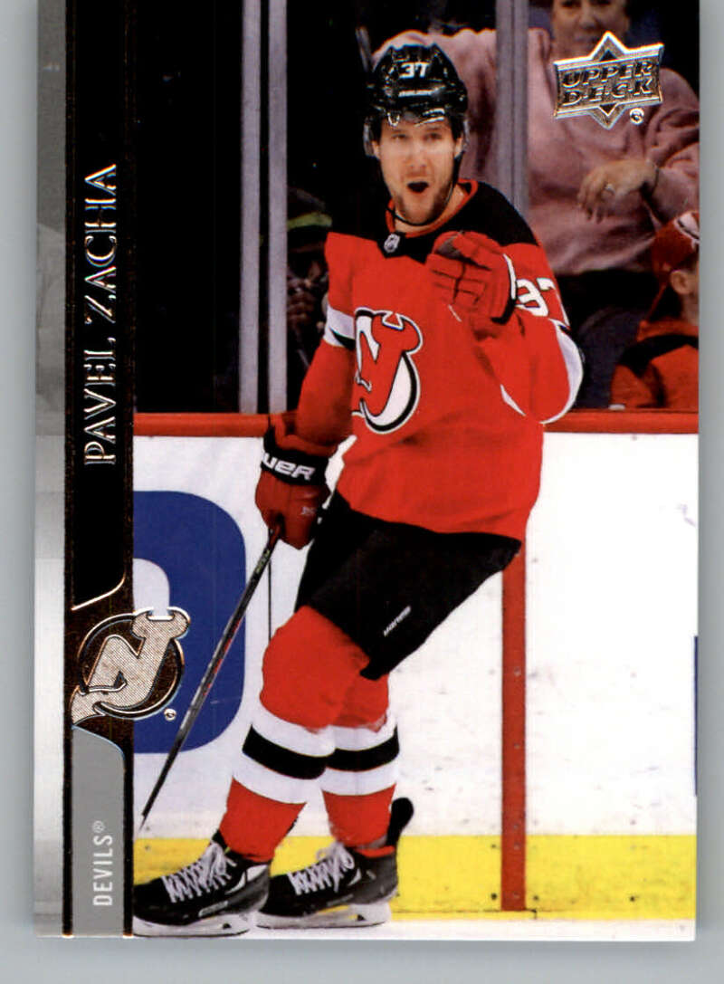 2020-21 Upper Deck Hockey #113 Pavel Zacha New Jersey Devils Image 1