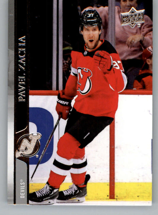 2020-21 Upper Deck Hockey #113 Pavel Zacha  New Jersey Devils  Image 1
