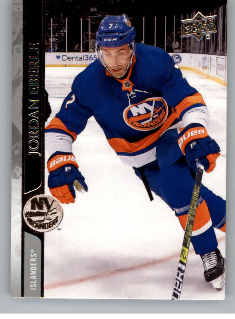 2020-21 Upper Deck Hockey #114 Jordan Eberle New York Islanders Image 1