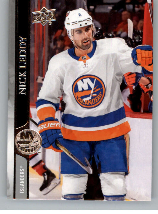 2020-21 Upper Deck Hockey #115 Nick Leddy  New York Islanders  Image 1