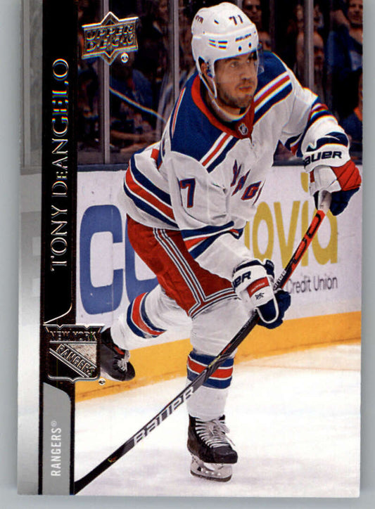 2020-21 Upper Deck Hockey #120 Tony DeAngelo  New York Rangers  Image 1