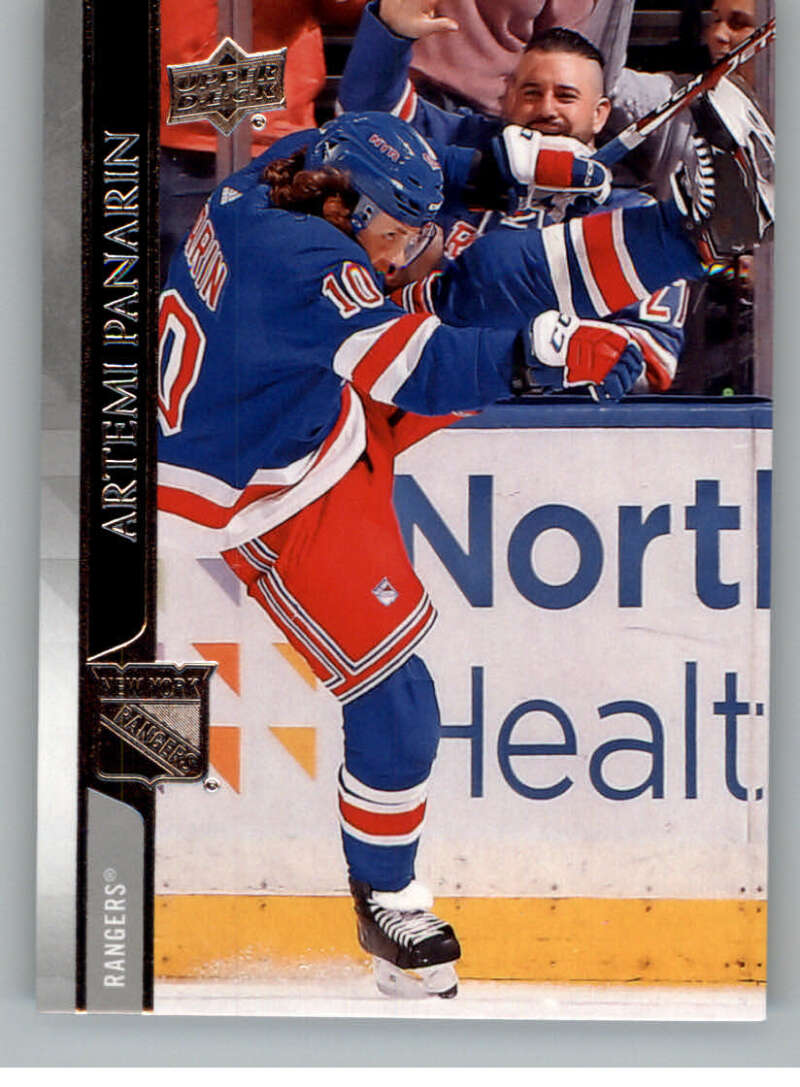 2020-21 Upper Deck Hockey #122 Artemi Panarin New York Rangers Image 1