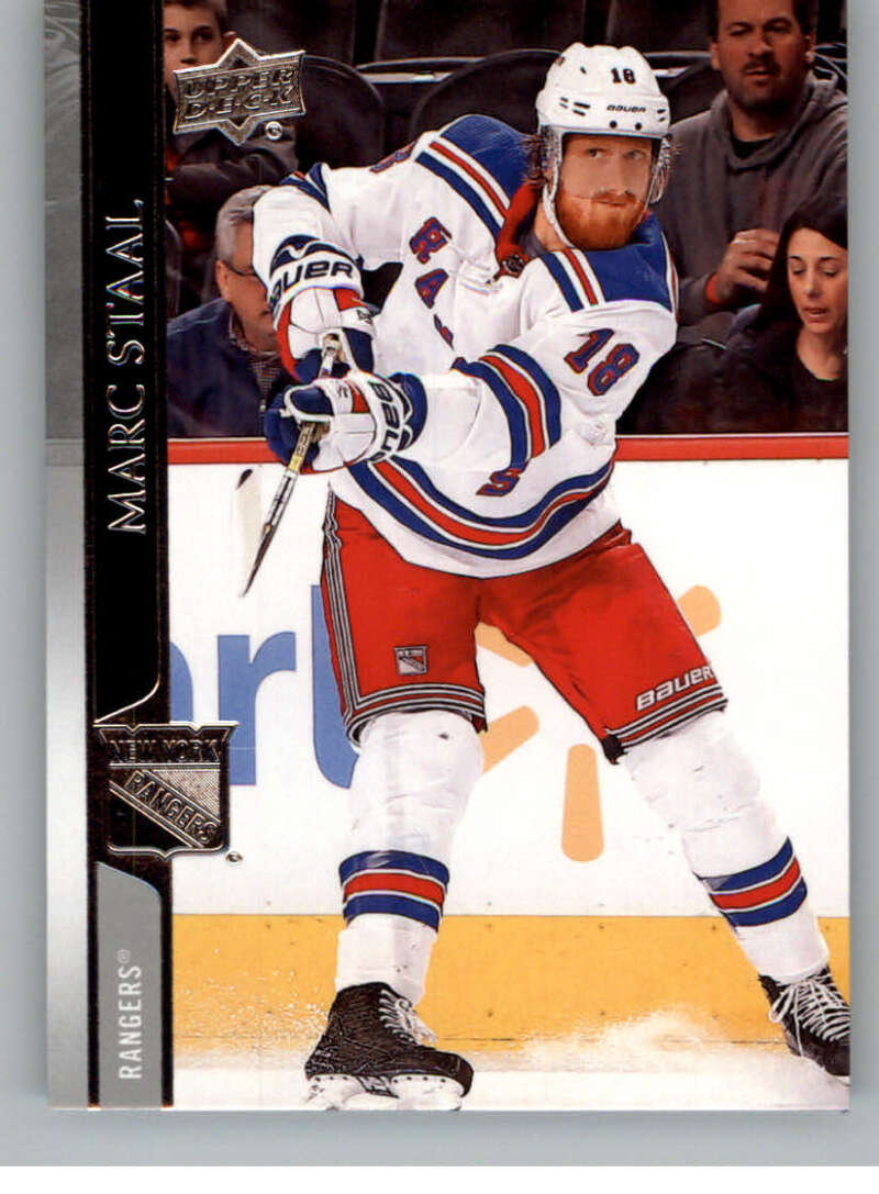 2020-21 Upper Deck Hockey #124 Marc Staal New York Rangers Image 1