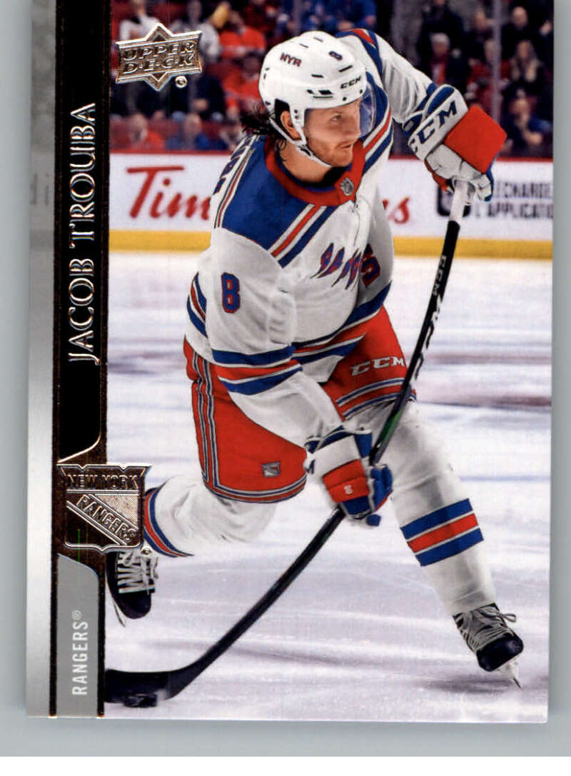 2020-21 Upper Deck Hockey #125 Jacob Trouba New York Rangers Image 1