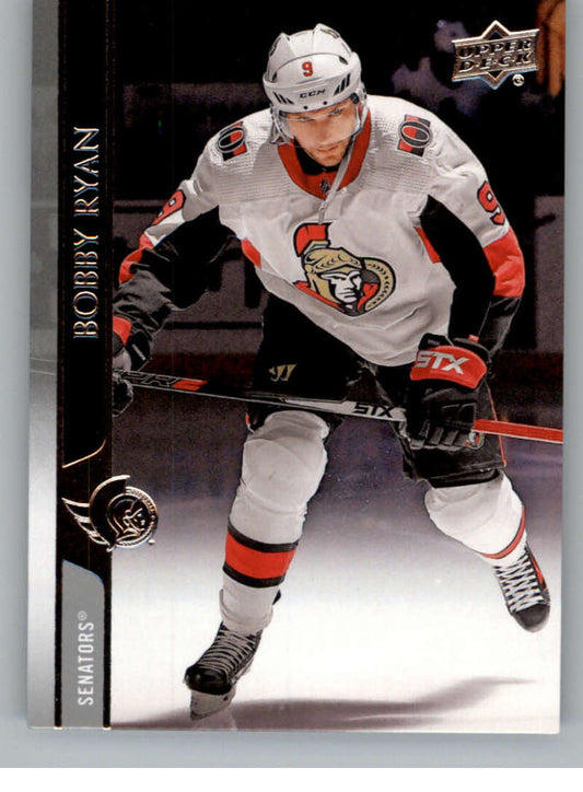 2020-21 Upper Deck Hockey #129 Bobby Ryan  Ottawa Senators  Image 1