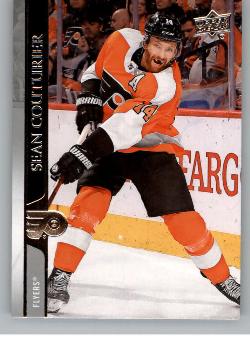 2020-21 Upper Deck Hockey #133 Sean Couturier Philadelphia Flyers Image 1