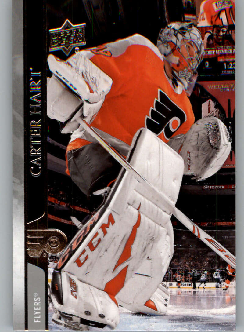 2020-21 Upper Deck Hockey #134 Carter Hart Philadelphia Flyers Image 1
