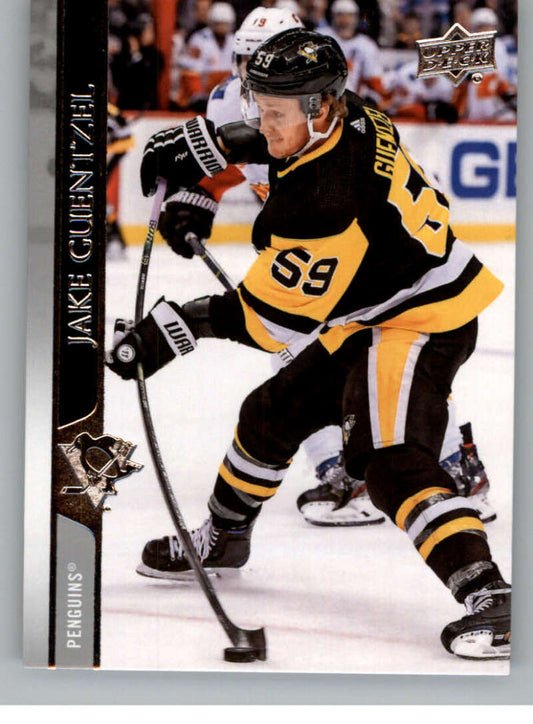 2020-21 Upper Deck Hockey #139 Jake Guentzel  Pittsburgh Penguins  Image 1