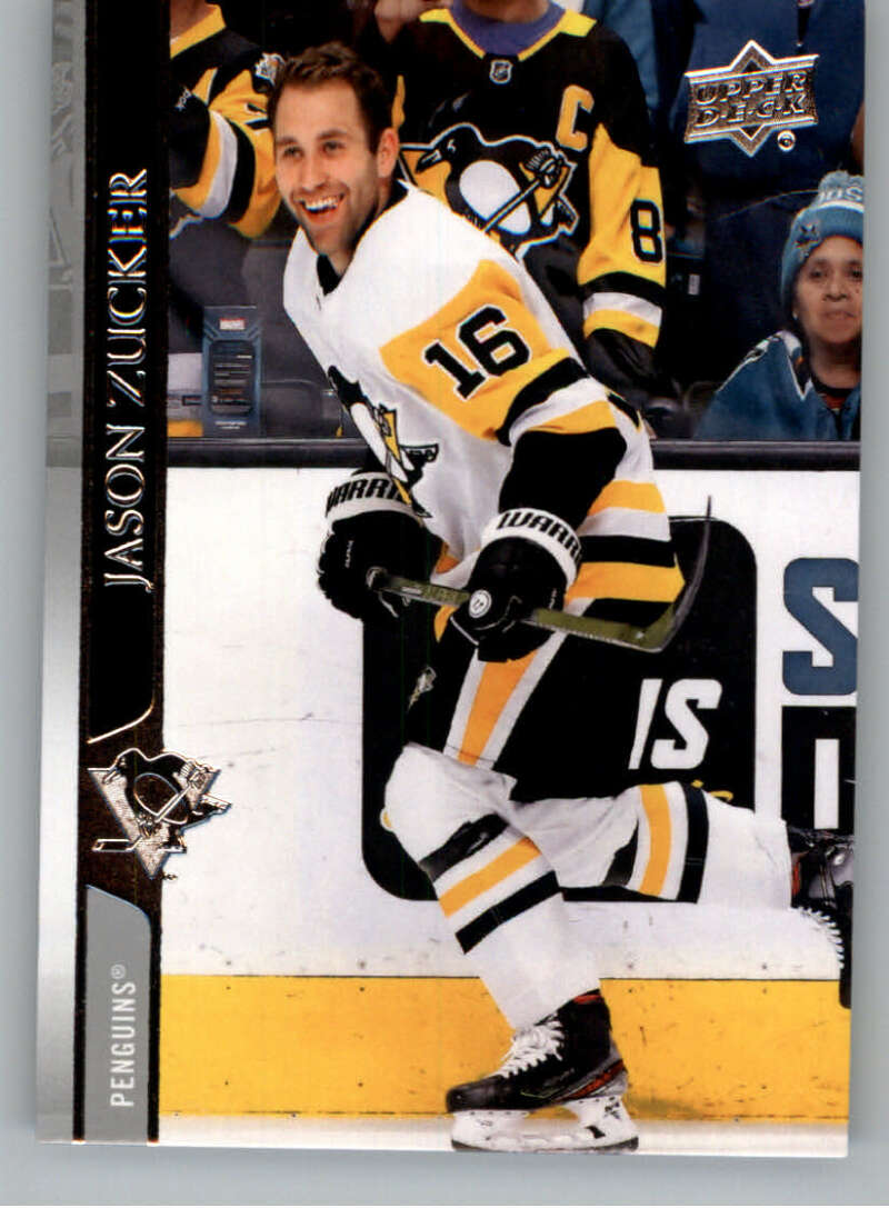 2020-21 Upper Deck Hockey #145 Jason Zucker Pittsburgh Penguins Image 1
