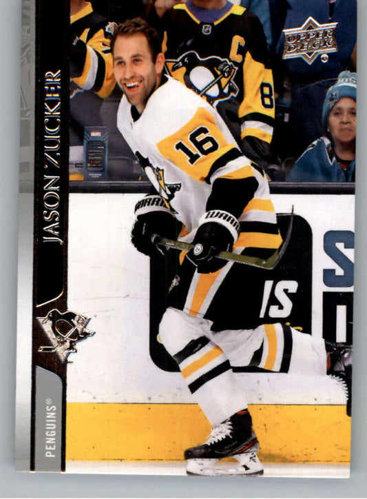 2020-21 Upper Deck Hockey #145 Jason Zucker  Pittsburgh Penguins  Image 1