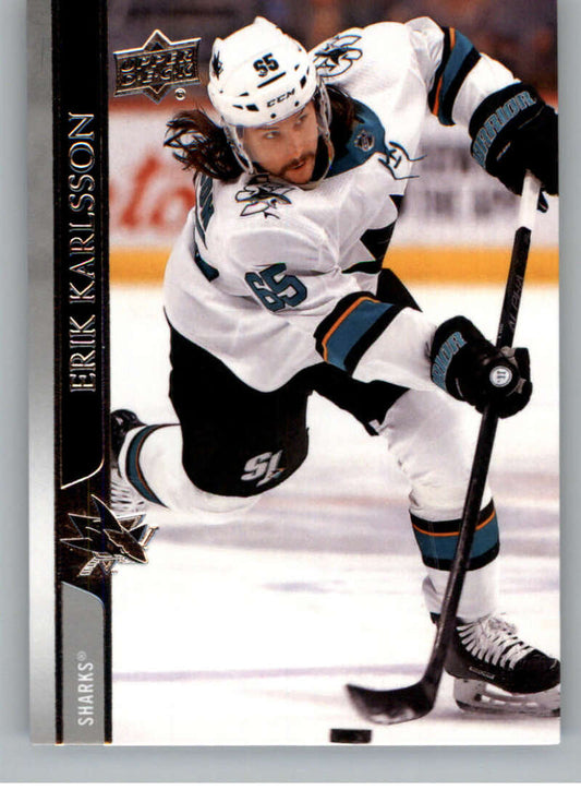 2020-21 Upper Deck Hockey #146 Erik Karlsson  San Jose Sharks  Image 1