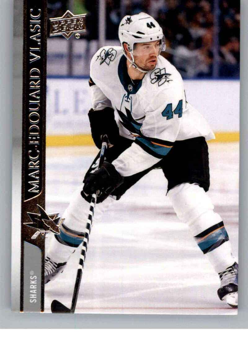 2020-21 Upper Deck Hockey #151 Marc-Edouard Vlasic San Jose Sharks Image 1