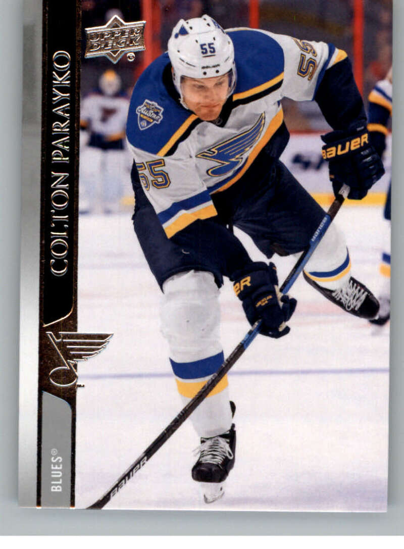 2020-21 Upper Deck Hockey #153 Colton Parayko St. Louis Blues Image 1