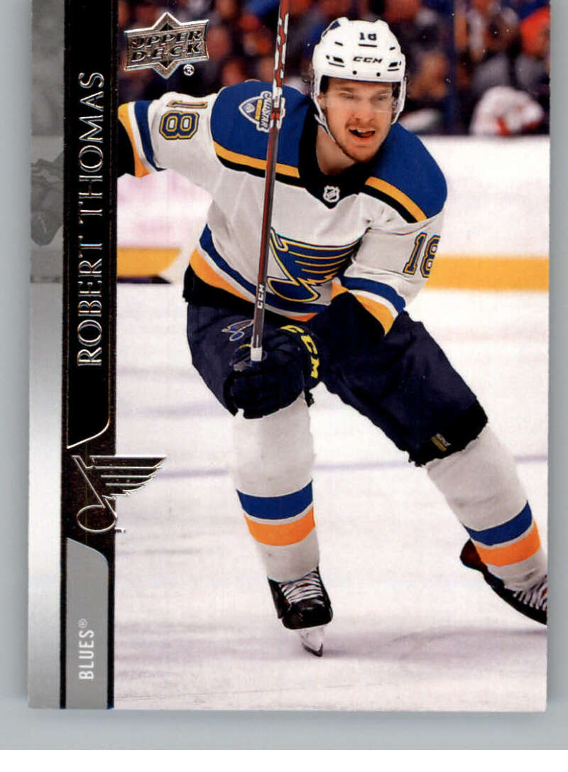 2020-21 Upper Deck Hockey #158 Robert Thomas St. Louis Blues Image 1