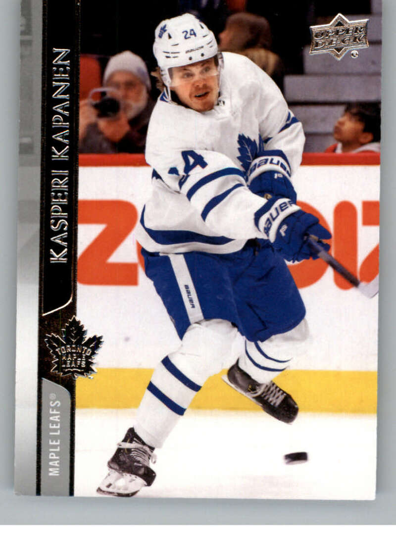2020-21 Upper Deck Hockey #166 Kasperi Kapanen Toronto Maple Leafs Image 1