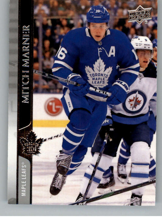 2020-21 Upper Deck Hockey #168 Mitch Marner  Toronto Maple Leafs  Image 1