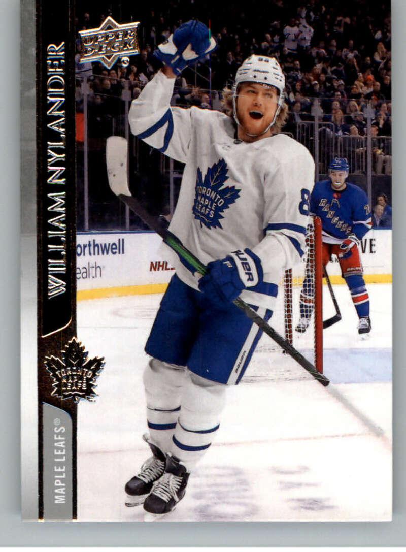 2020-21 Upper Deck Hockey #169 William Nylander Toronto Maple Leafs Image 1