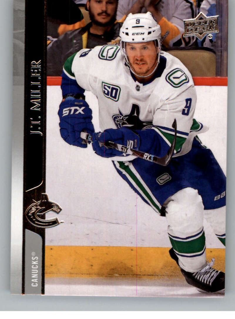 2020-21 Upper Deck Hockey #176 J.T. Miller Vancouver Canucks Image 1