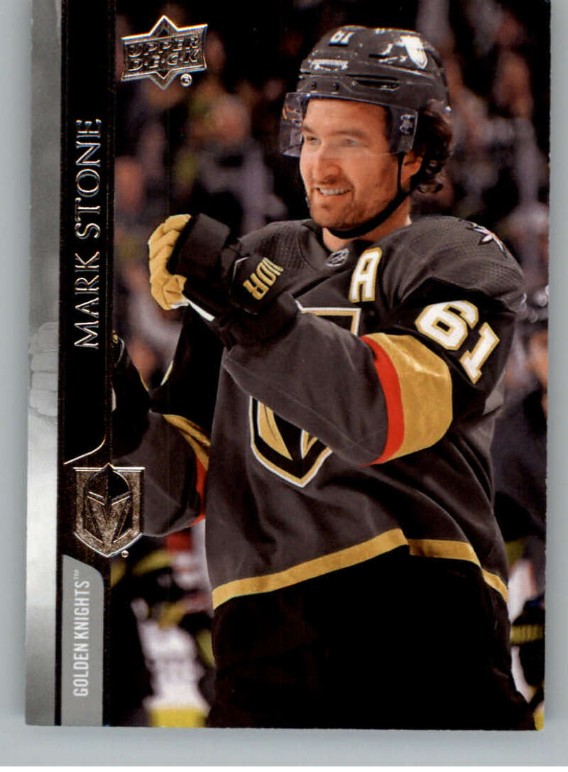2020-21 Upper Deck Hockey #184 Mark Stone Vegas Golden Knights Image 1
