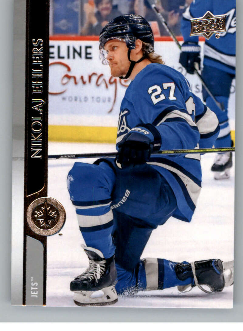 2020-21 Upper Deck Hockey #193 Nikolaj Ehlers Winnipeg Jets Image 1