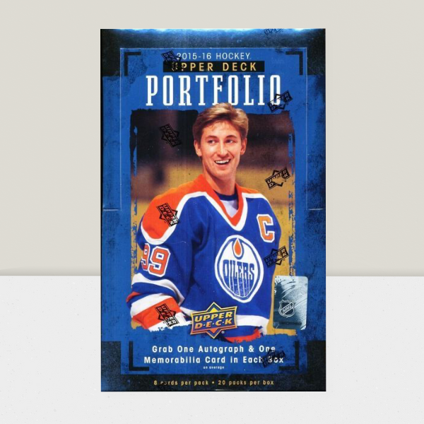 2015-16 Upper Deck Portfolio Hobby Box - Eichel, McDavid, Rookies